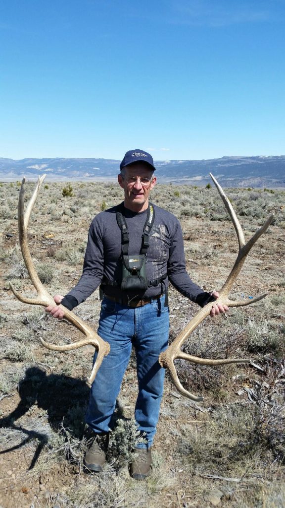 Jim Fowler finds an impressive elk shed in Utah’s wilderness.