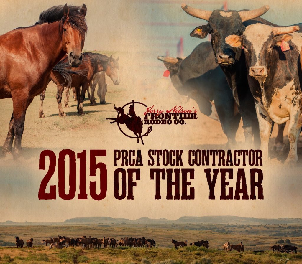 This year’s rodeo stock contractor will be Frontier Rodeo Co., voted 2015 PRCA Stock Contractor of the Year.
