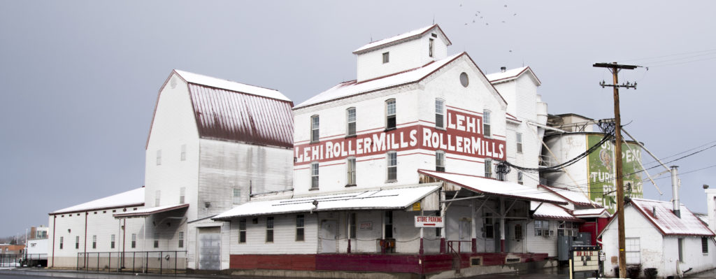 Lehi Roller Mills in the winter. Photo: Josh Hansen