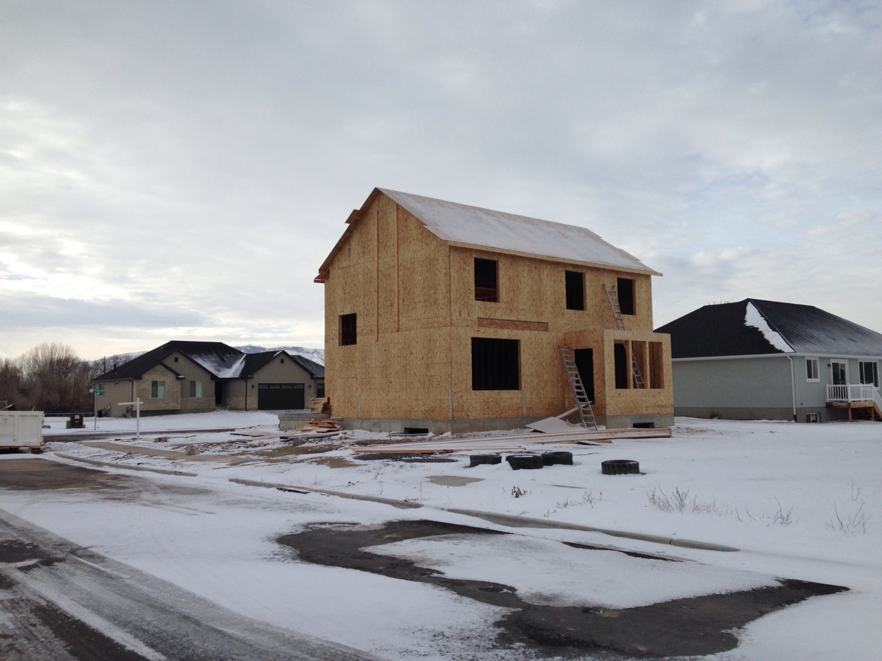 Utah leads the Country in new construction homes being built