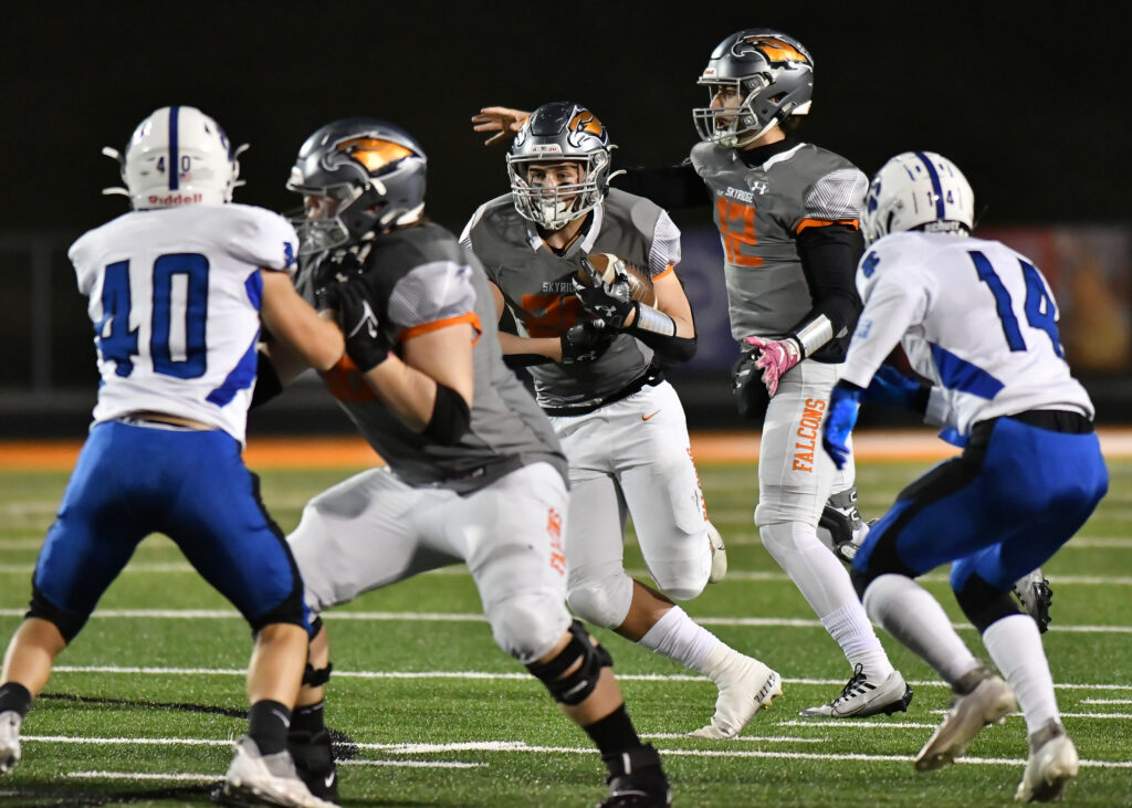 Skyridge Falcons soar to the first football state championship