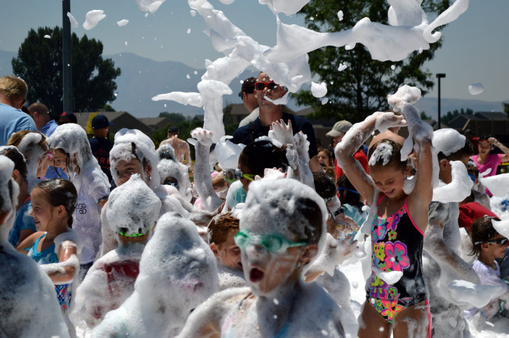 Foam Day in Lehi Delivers the Suds Lehi Free Press