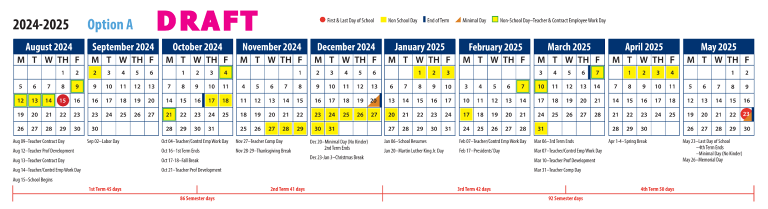 Alpine School District adopts 2024-2025 school calendar with August 15 