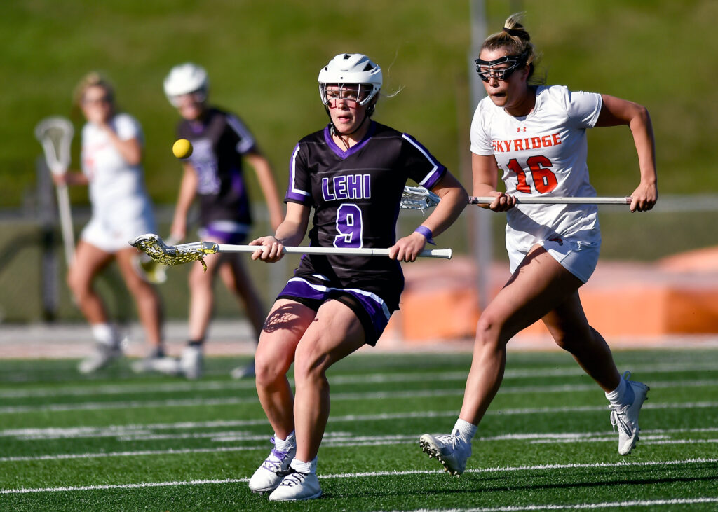 Pioneer girls lacrosse ends 4th in league - Lehi Free Press