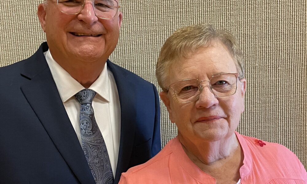 Mont and Vicki Peterson honored for decades of service at the Lehi Round-Up Rodeo